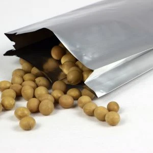 Borsa a soffietto laterale in lamina