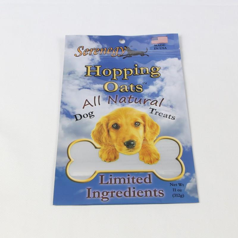 Sacchetto d'imballaggio dell'alimento per animali domestici con le borse dell'alimento per cani della chiusura lampo Pet Food Packaging Bag With Zipper Dog Food Bags