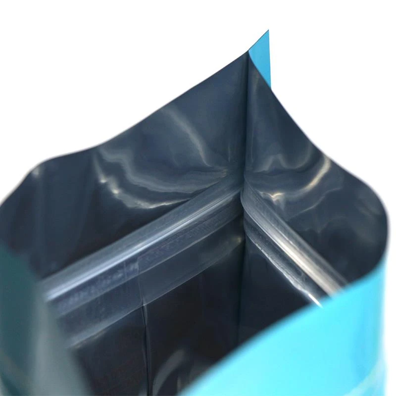 Astuccio in alluminio con cerniera per insalata Aluminum foil salad zipper packaging box pouch