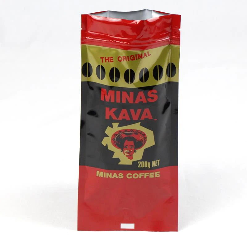 Astuccio da imballaggio in alluminio con cerniera per caffè Aluminum Foil Zipper Coffee Packaging Pouch