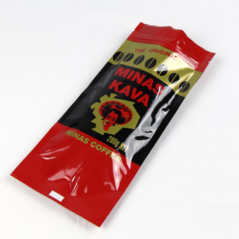 Astuccio da imballaggio in alluminio con cerniera per caffè Aluminum Foil Zipper Coffee Packaging Pouch