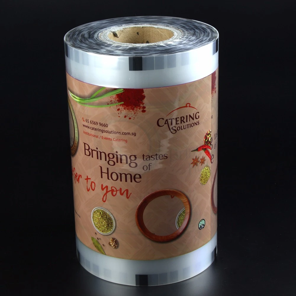film sigillante per contenitori multistrato stampato personalizzato custom printed multilayer lunch container sealing film