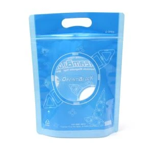 Sacchetto di plastica della chiusura lampo con finestra