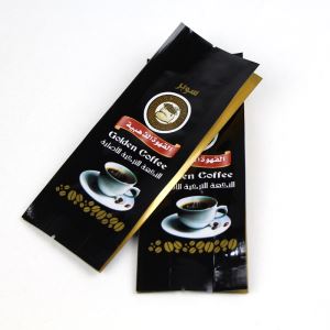 Borsa caffè con soffietto laterale in alluminio
