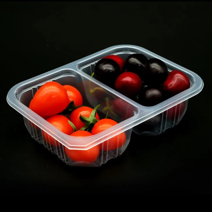 2020 Vassoi per alimenti monouso congelati per compagnie aeree a scomparto senza BPA