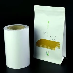 Carta Kraft Bianca Con VM PET