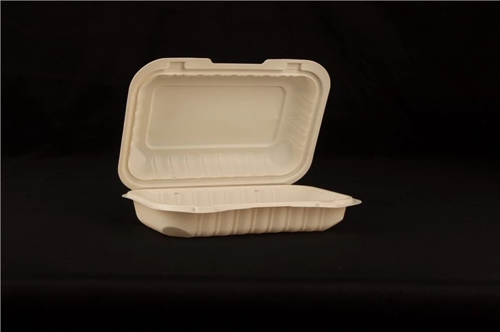 Contenitore per alimenti da asporto riempito di minerali con cerniera da 22,9 x 15,2 cm, adatto al microonde