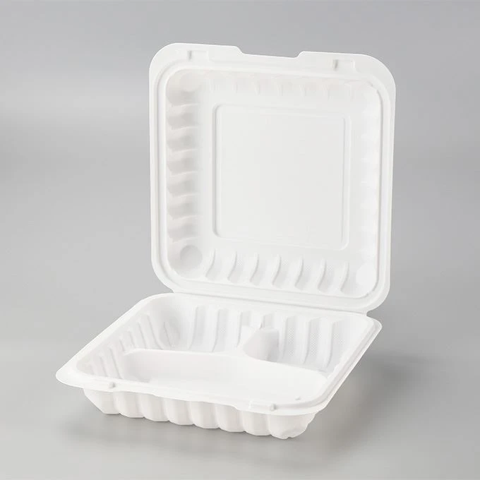 Contenitore Bento in plastica usa e getta congelata, impilabile, a prova di p...