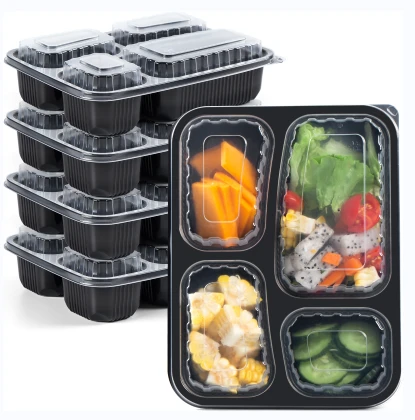 Contenitori monouso in plastica da asporto da 1100 ml