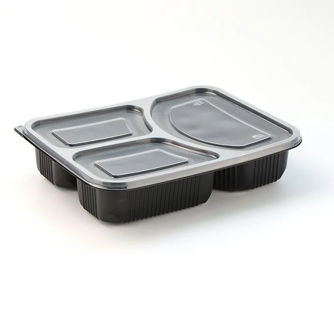 Contenitore in plastica a 3 scomparti