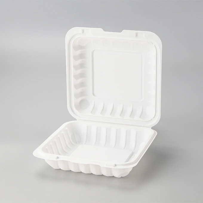 Scatole per hamburger a conchiglia da 8x8 pollici