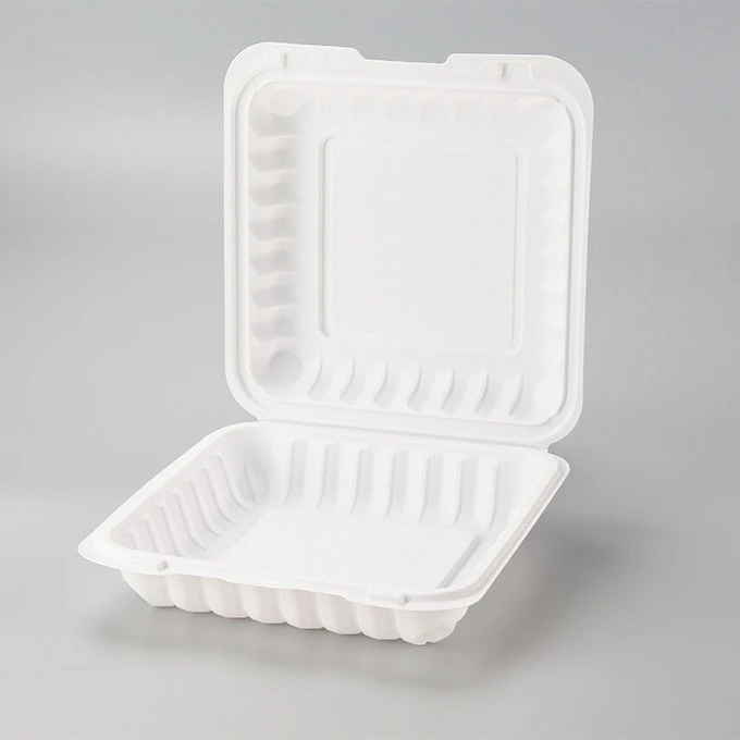 Contenitore MFPP To Go a conchiglia da 9x9 pollici
