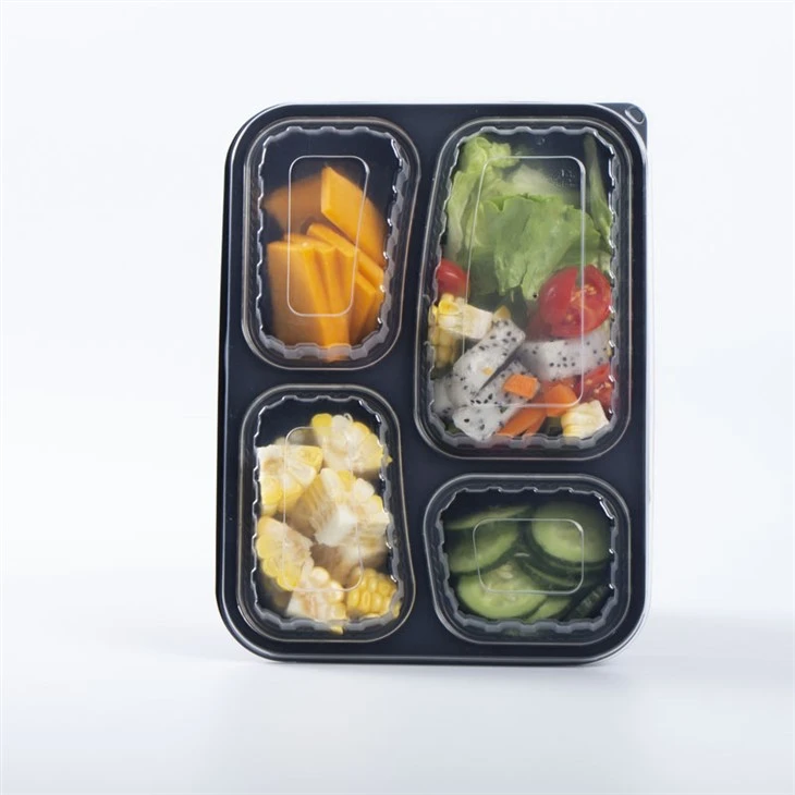 Scatole Bento usa e getta con coperchio