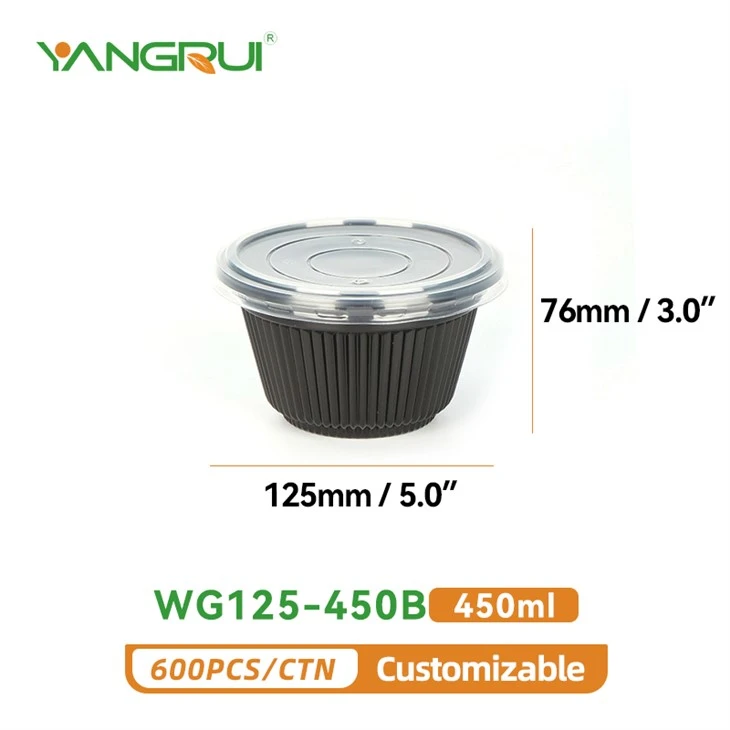 Ciotola in plastica usa e getta da 450 ml