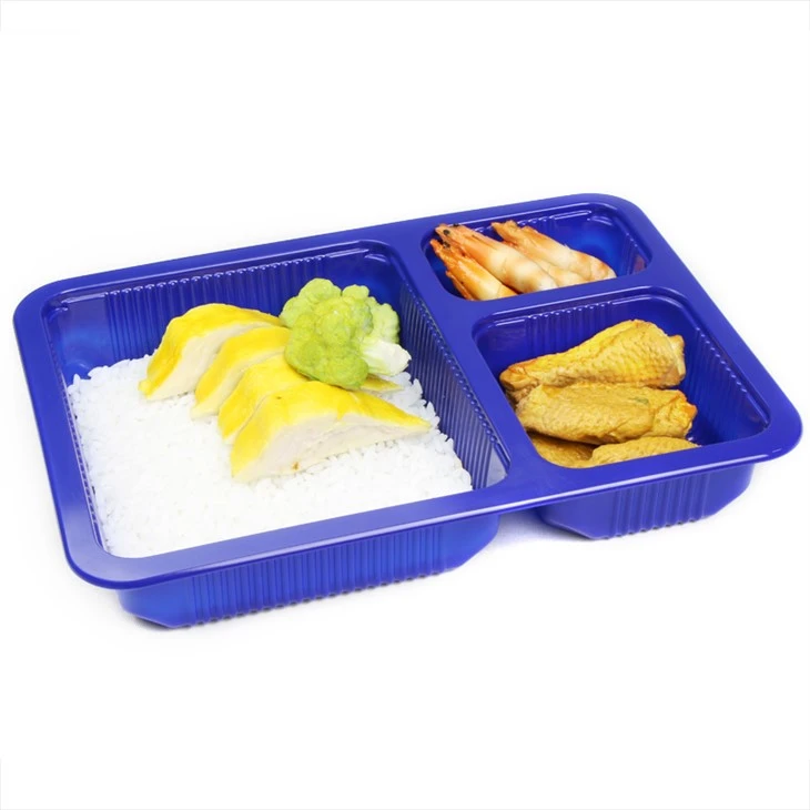 Contenitori per alimenti in plastica con coperchi