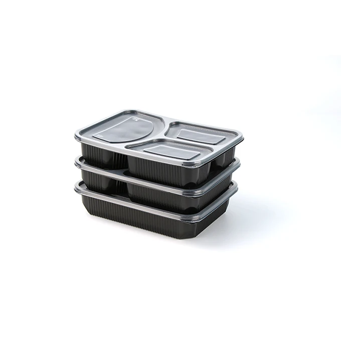 Contenitori per la preparazione dei pasti personalizzati in plastica