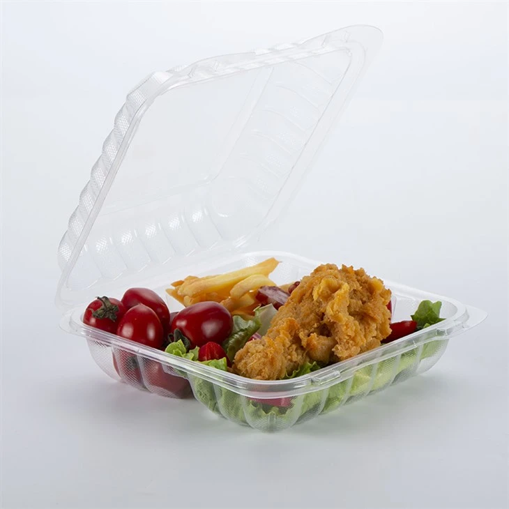 Contenitori in plastica per alimenti da asporto