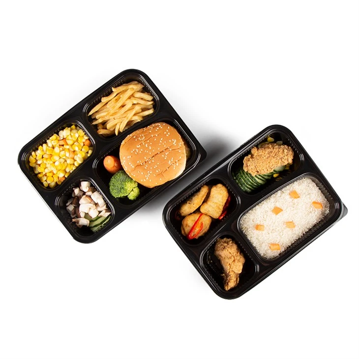 Contenitore per alimenti in plastica da asporto
