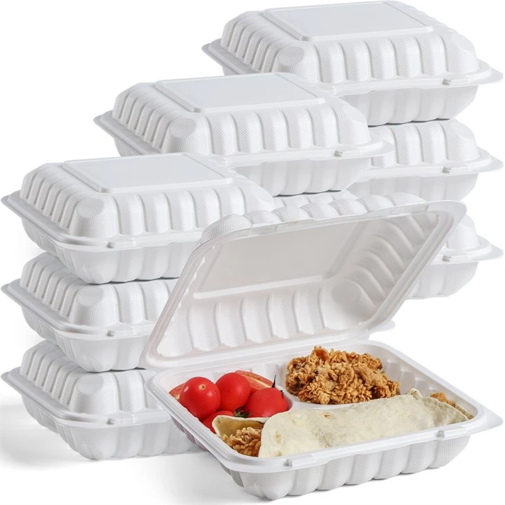 Contenitori da asporto in plastica con divisori