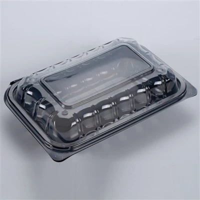 Contenitori per alimenti neri in plastica