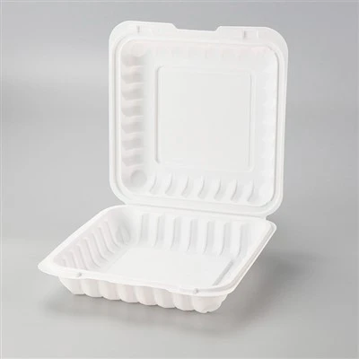 Contenitore MFPP To Go a conchiglia da 9x9 pollici
