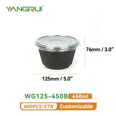 Ciotola in plastica usa e getta da 450 ml