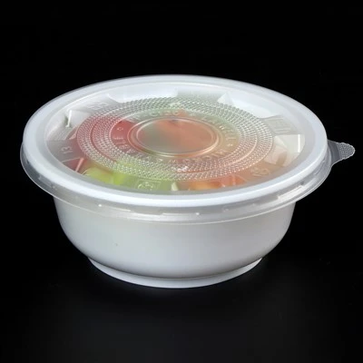 Contenitori per alimenti in plastica rotondi
