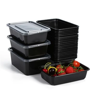 Contenitori per la preparazione dei pasti in plastica senza Bpa