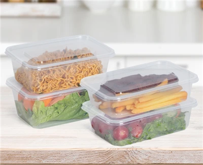Contenitore per alimenti trasparente