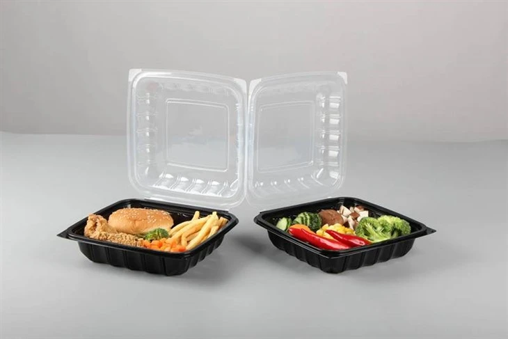 Contenitore per alimenti in plastica da asporto