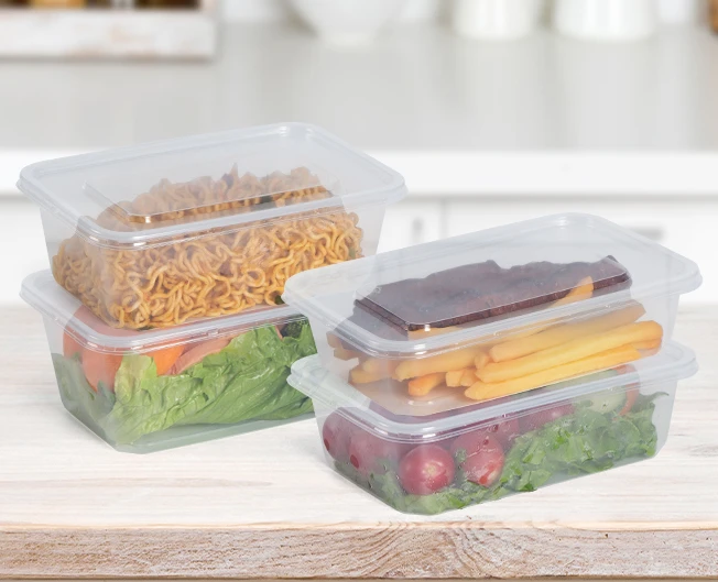 Contenitore per alimenti trasparente