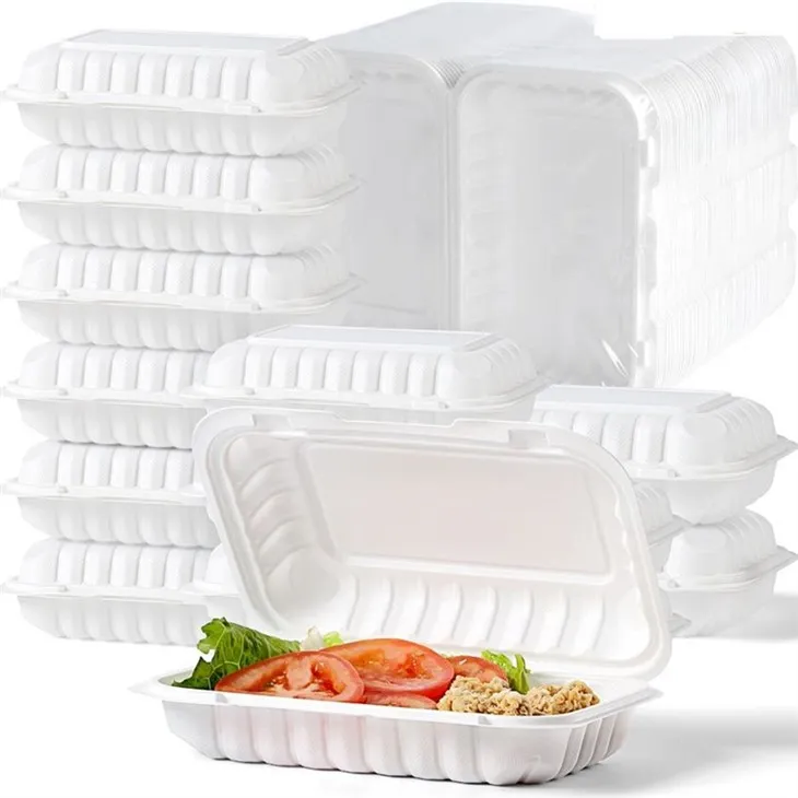 Pranzo ecologico Take Out Clamshell Box