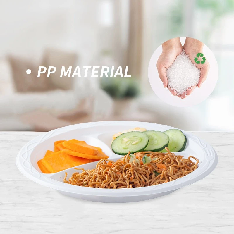 P1-091-PT4 Reusable Plastic Plates: Durable, Stylish, And Perfect For Every Occasion