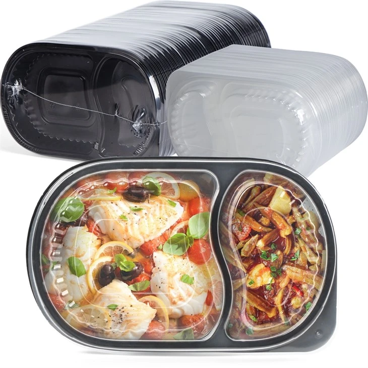 Contenitori da asporto a microonde in plastica