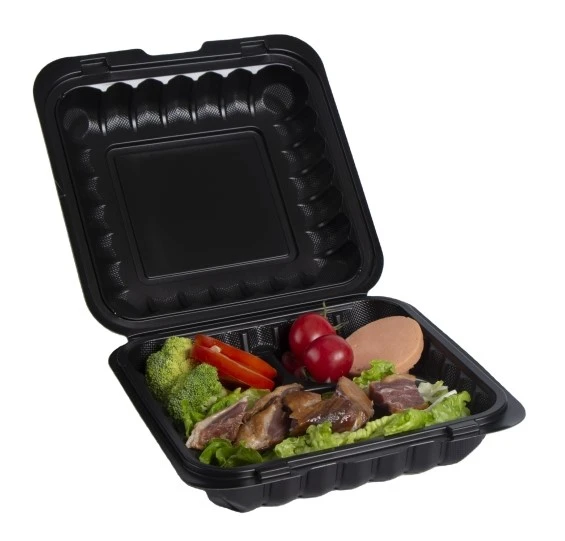 555Black and White 9 inch food prep container Black and White 9 inch food prep container