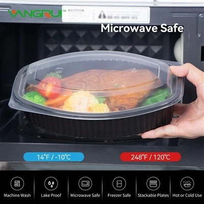 Disposable Oval Food Container